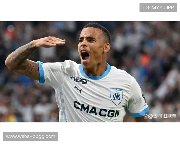 格林伍德马赛生涯66场43球,进球效率跻身五大联赛前列